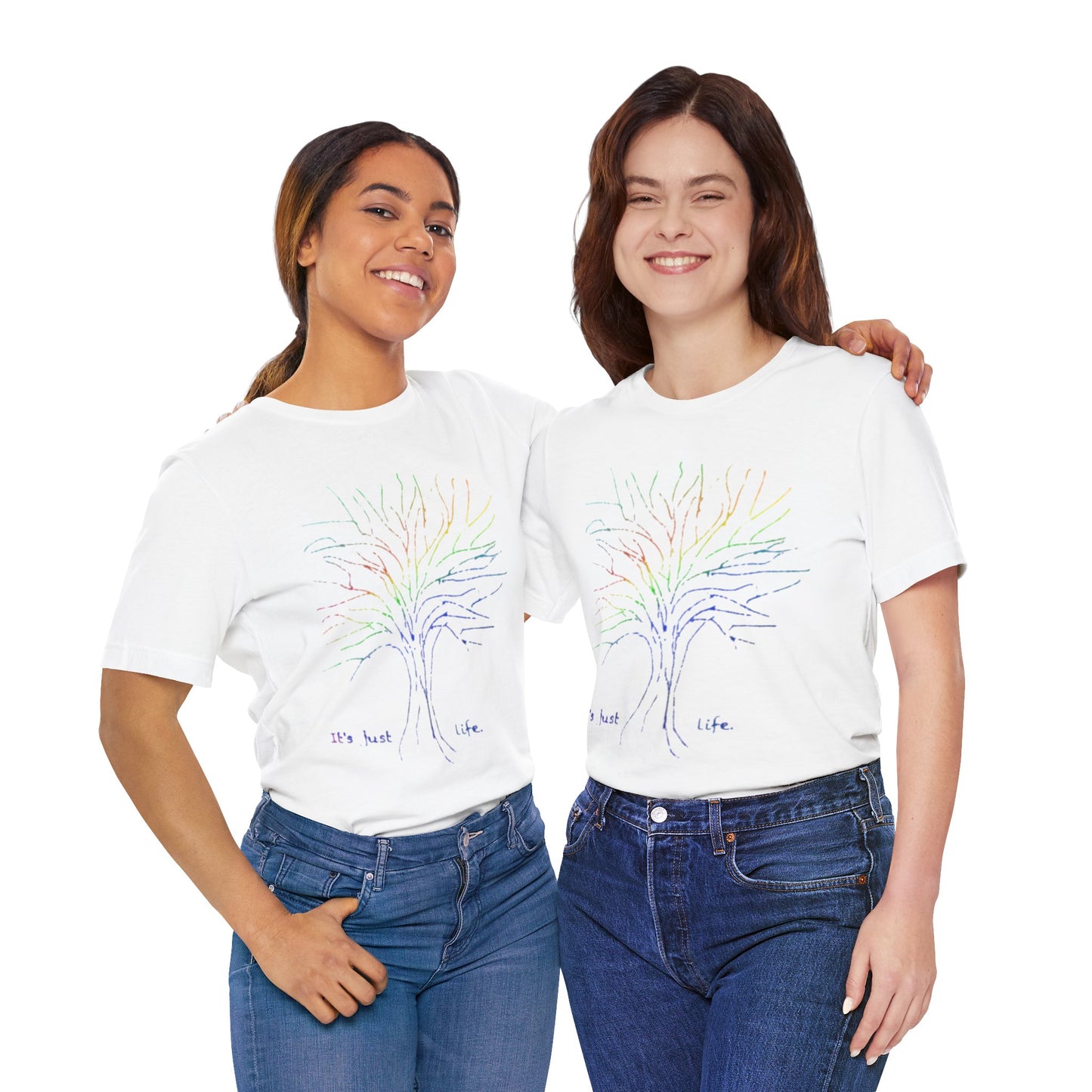 Rainbow Tree Unisex Tee