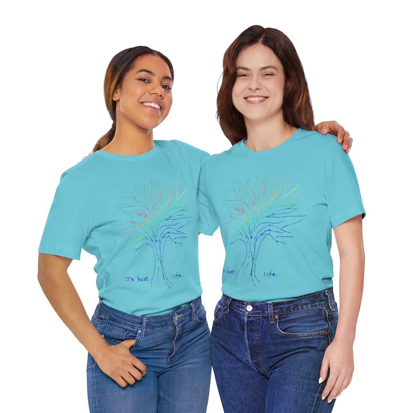 Rainbow Tree Unisex Tee