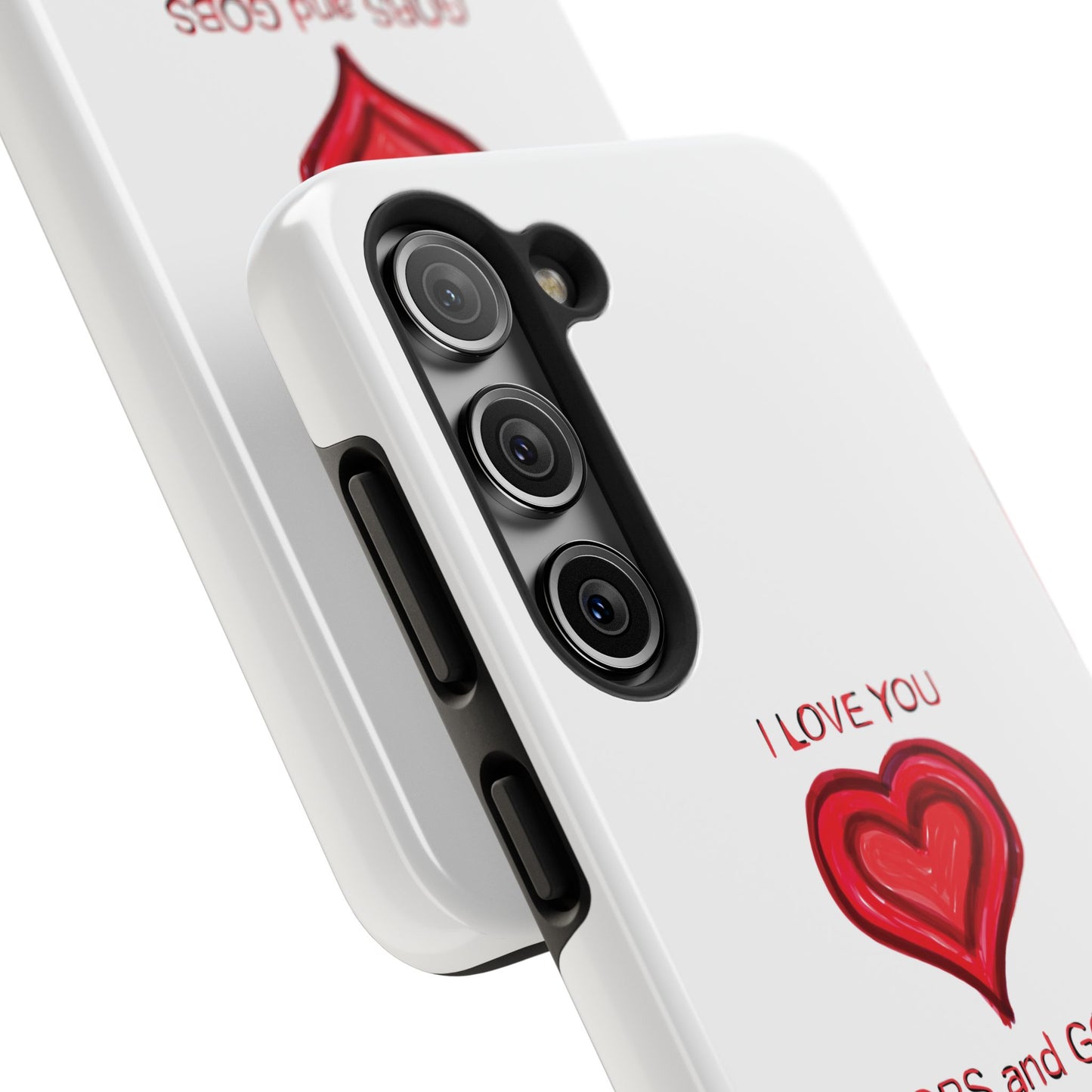 Heartfelt I Love You Gobs and Gobs Tough Phone Cases, iPhone & Samsung Cases, Wireless Charging, Gender Neutral Gifts, Valentines, Christmas