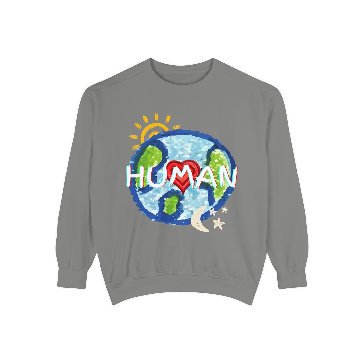 Human World Graphic Unisex Sweatshirt