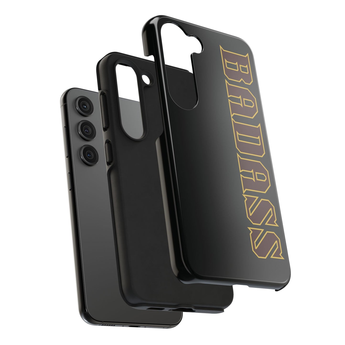 Badass Tough Phone Cases, iPhone & Samsung cases, wireless charging, empowered, strong, snarky, funny, gifts for women, gifts for men