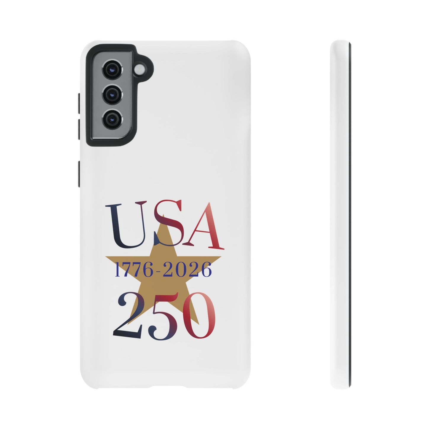 USA 250 Phone Case — 1776–2026 Bicentennial Celebration Protective Case