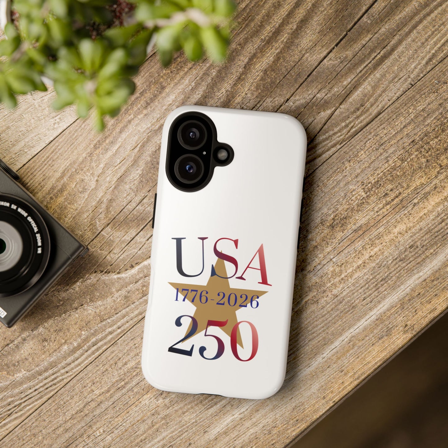USA 250 Phone Case — 1776–2026 Bicentennial Celebration Protective Case