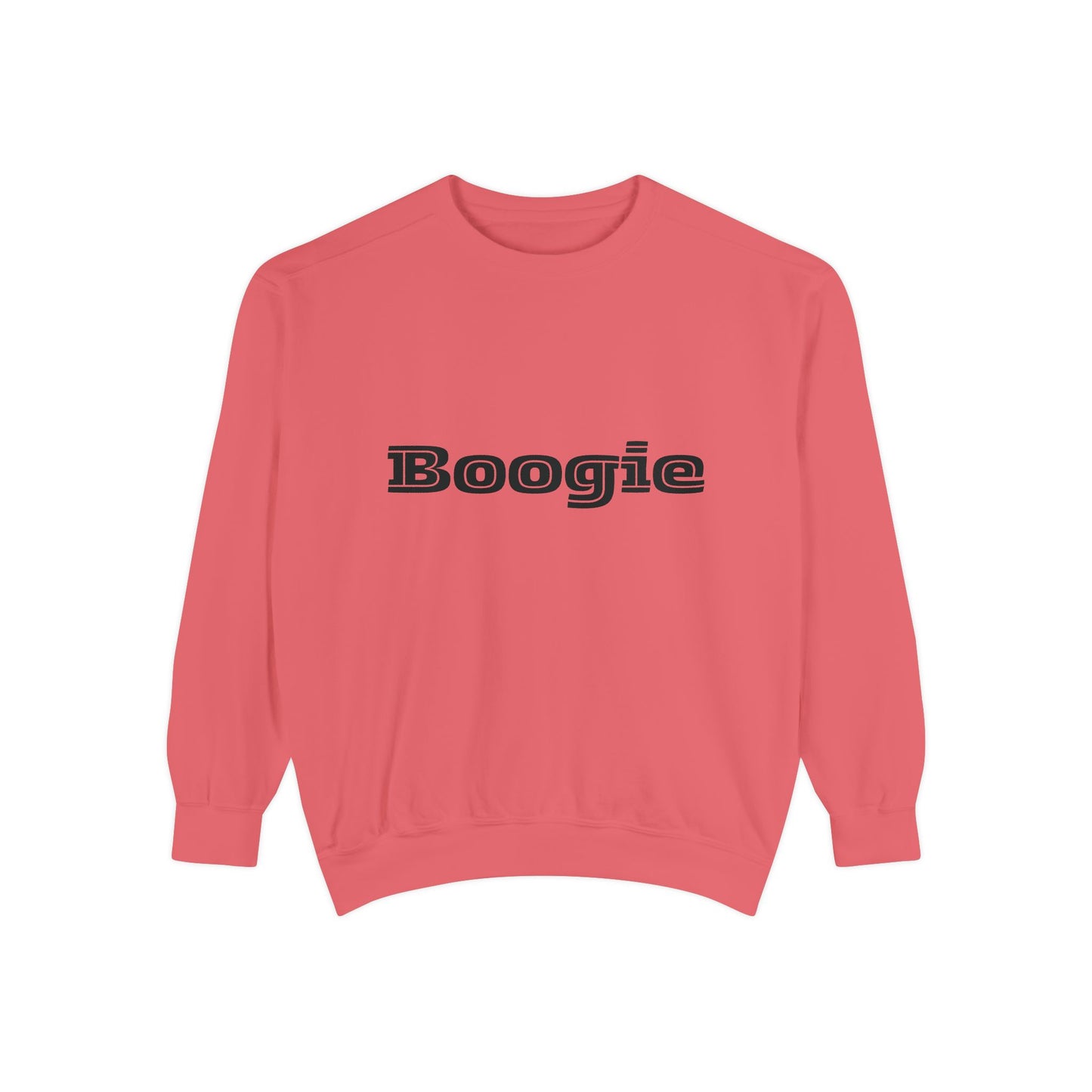 Boogie Sweatshirt - Dance Birthday Christmas Gift - Unisex Garment-Dyed