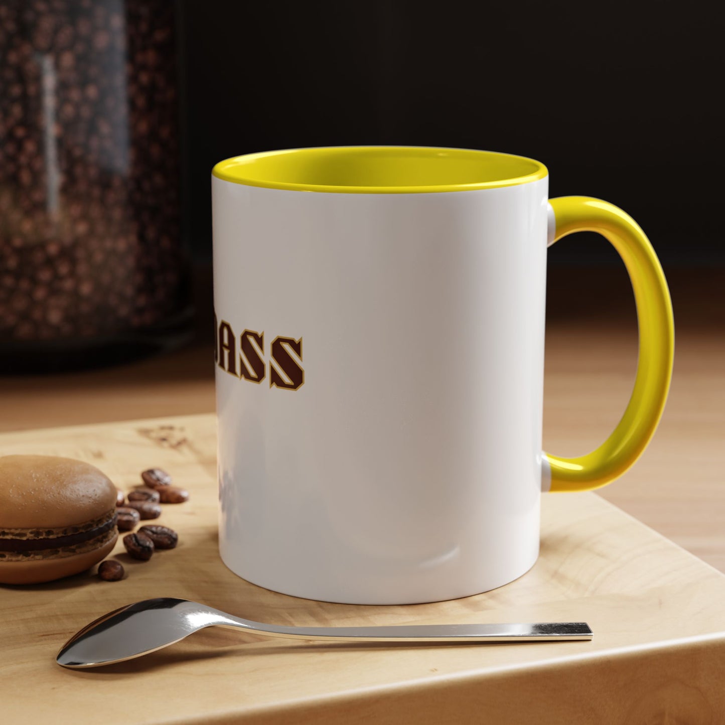 Badass Coffee Mug, Strong Empowered Bold Confident Gifts For Friends Mom Sister Dad Ceramic BPA-Free Gift