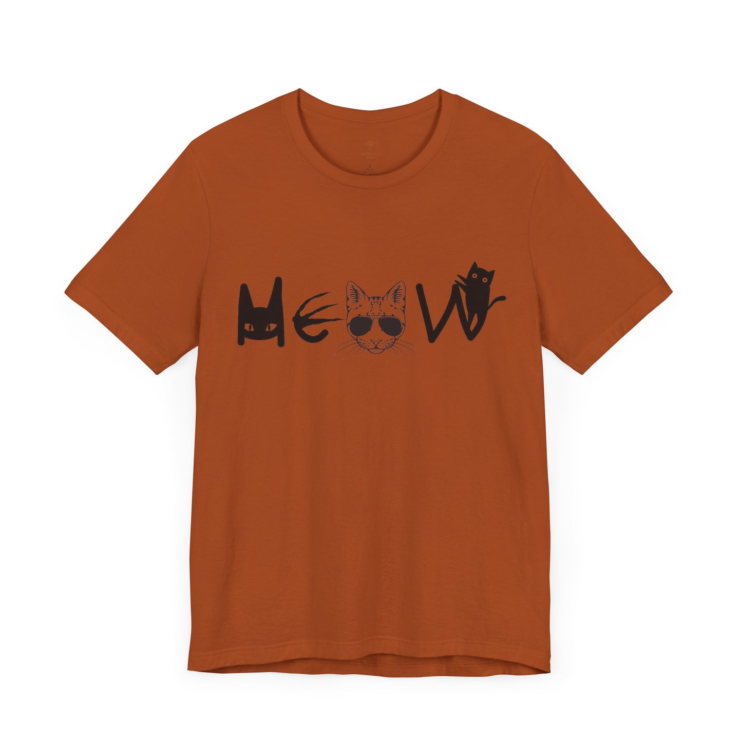 Meow Unisex Tee - Cats, Sassy, Fun Shirt for Halloween or Election Gift