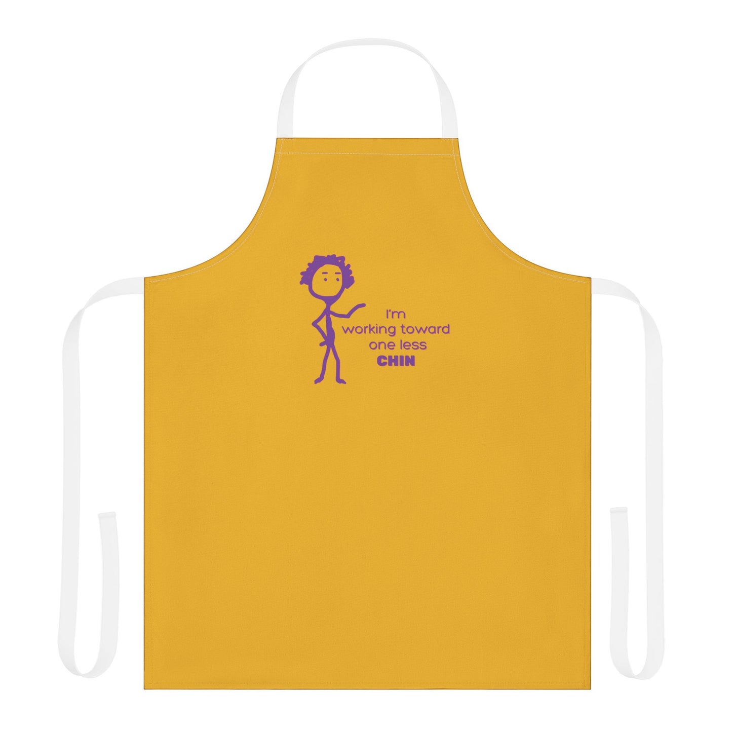 Apron - I’m Working Toward One Less Chin Unisex