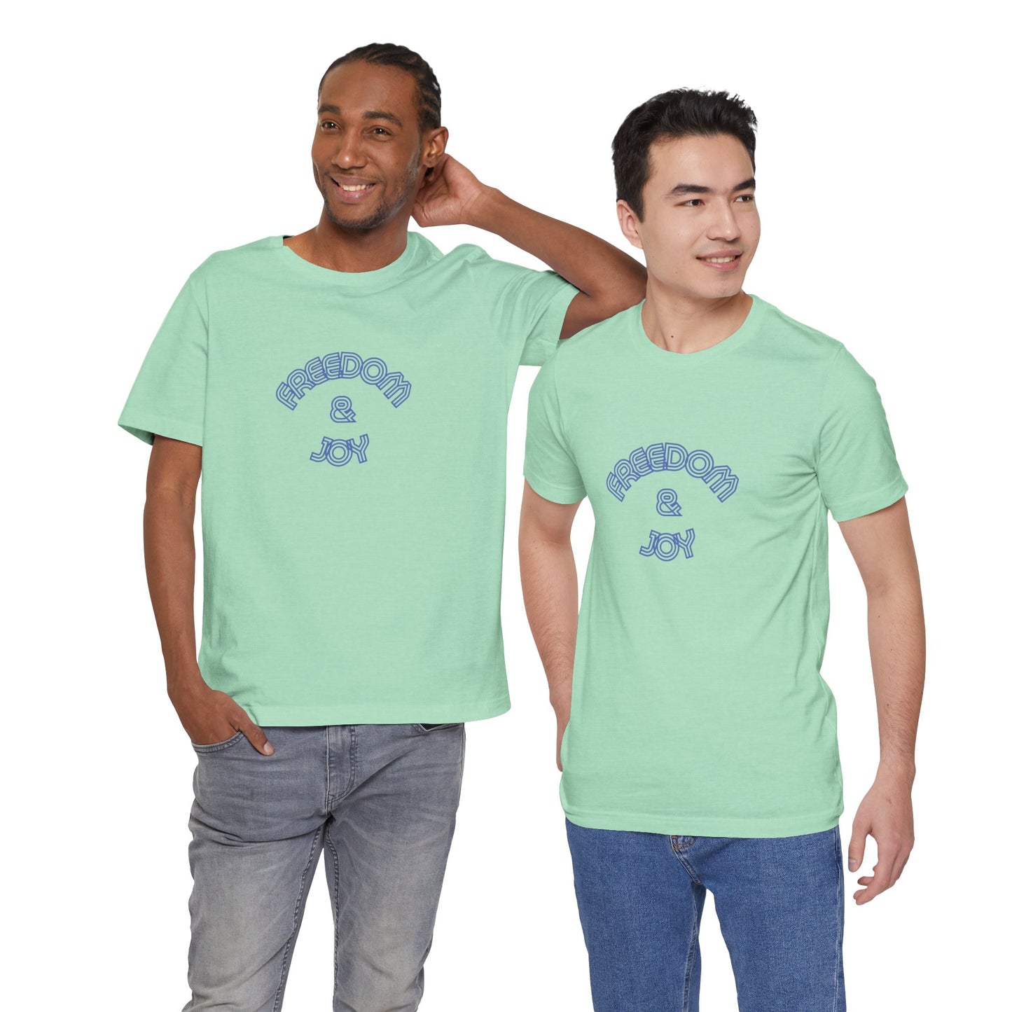 Freedom & Joy Unisex Tee - America Pride Equality Love Election Gift