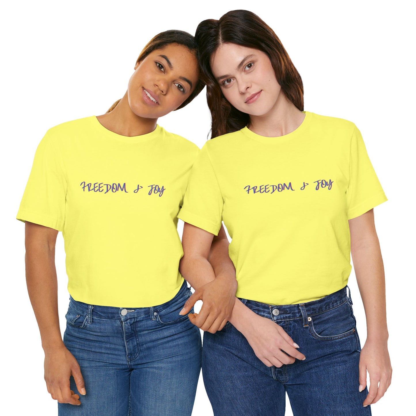 Freedom & Joy Unisex Tee - America Pride Equality Love Election Gift