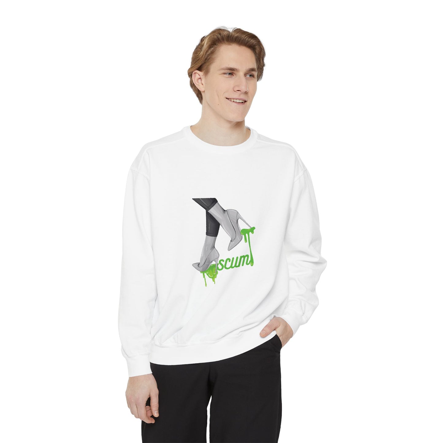High Heels Dripping Scum Unisex Sweatshirt