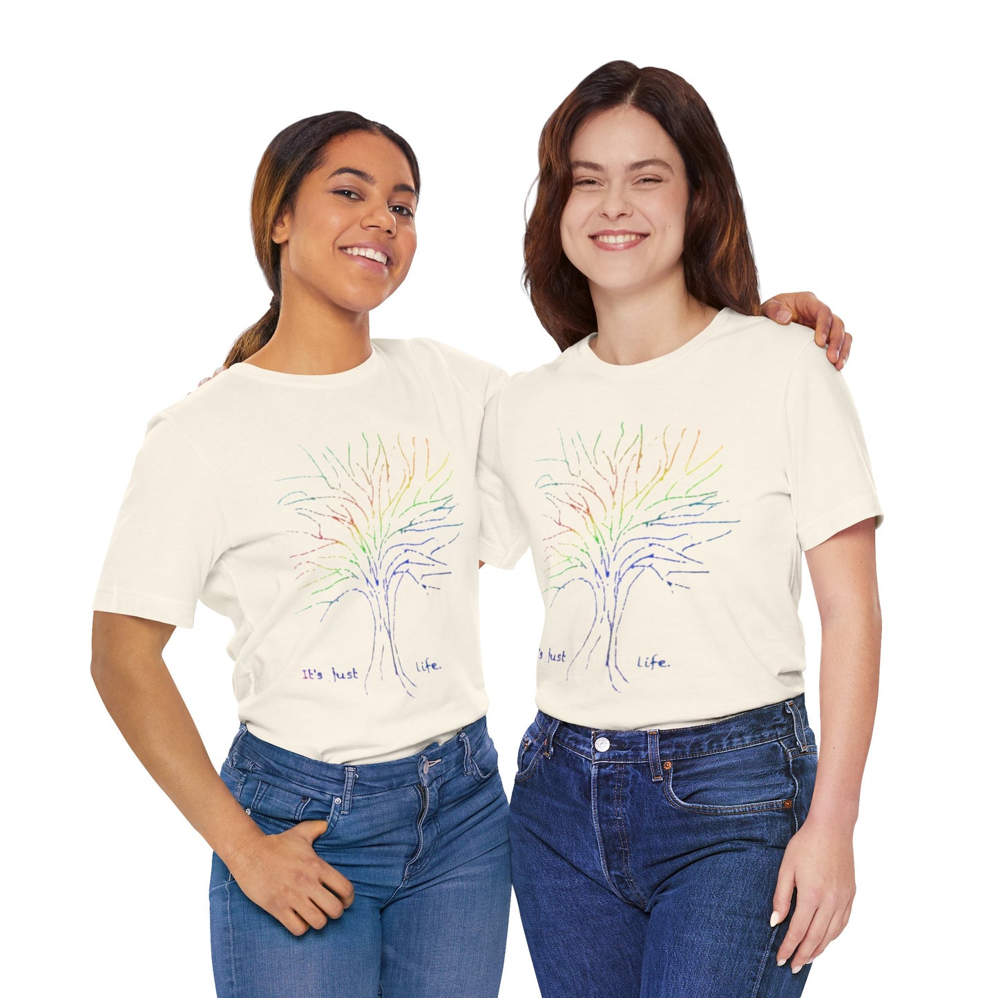 Rainbow Tree Unisex Tee