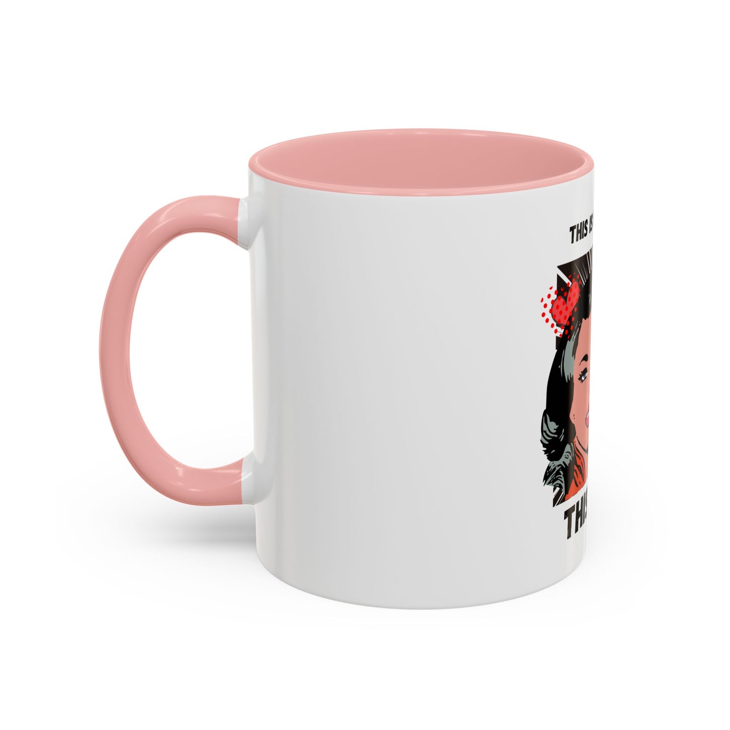 This Is Not A Mood Funny Coffee Mug -Gifts For Women, Friends, Ceramic, BPA-Free