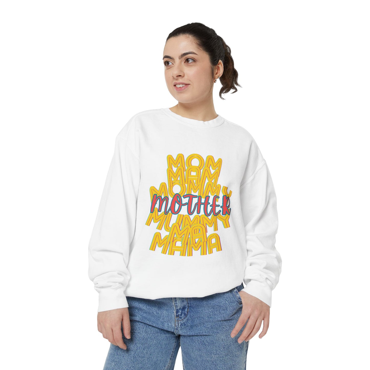 Mother Unisex Sweatshirt - Love Mommy Ma Mam Mama Mummy - Mothers Day Gifts