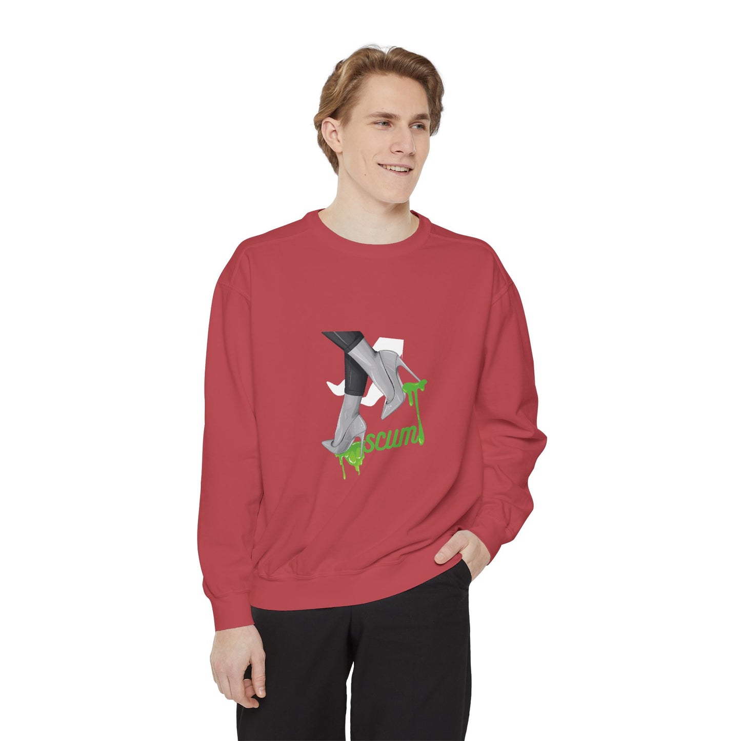 High Heels Dripping Scum Unisex Sweatshirt