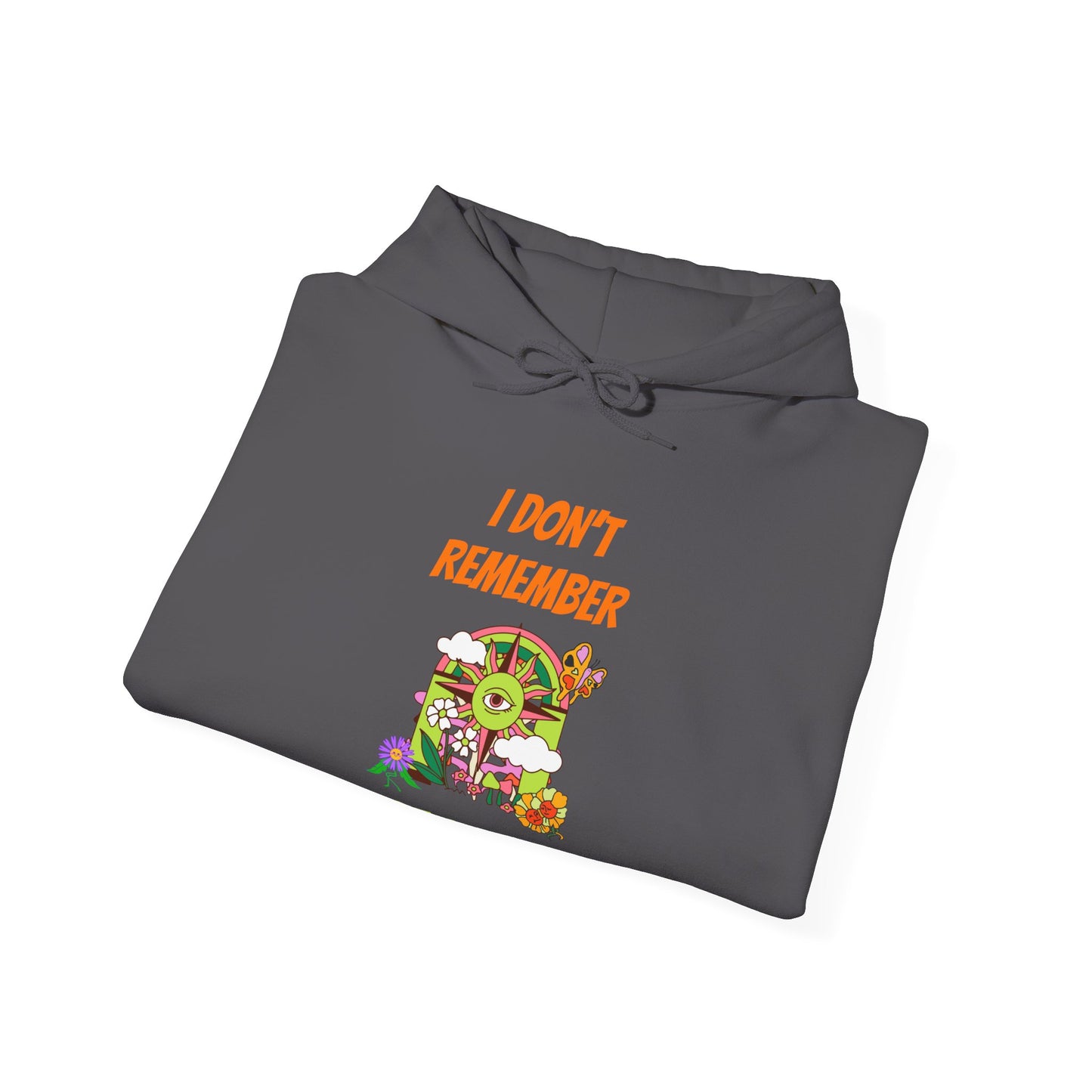 I Dont Remember Spacing Out Unisex Heavy Blend™ Hooded Sweatshirt, funny shirts, hoodies, gifts for friends, gender neutral, graphic art