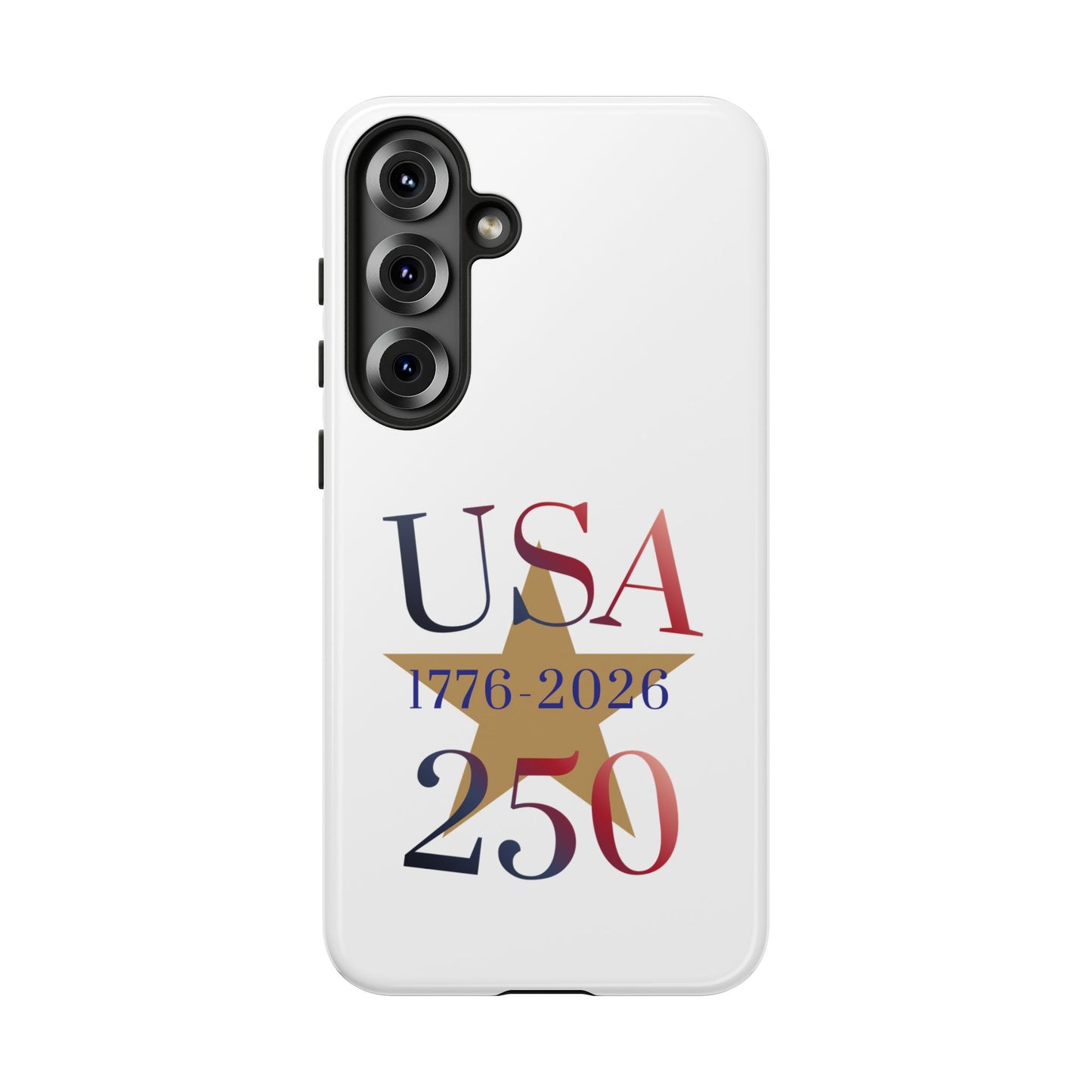 USA 250 Phone Case — 1776–2026 Bicentennial Celebration Protective Case