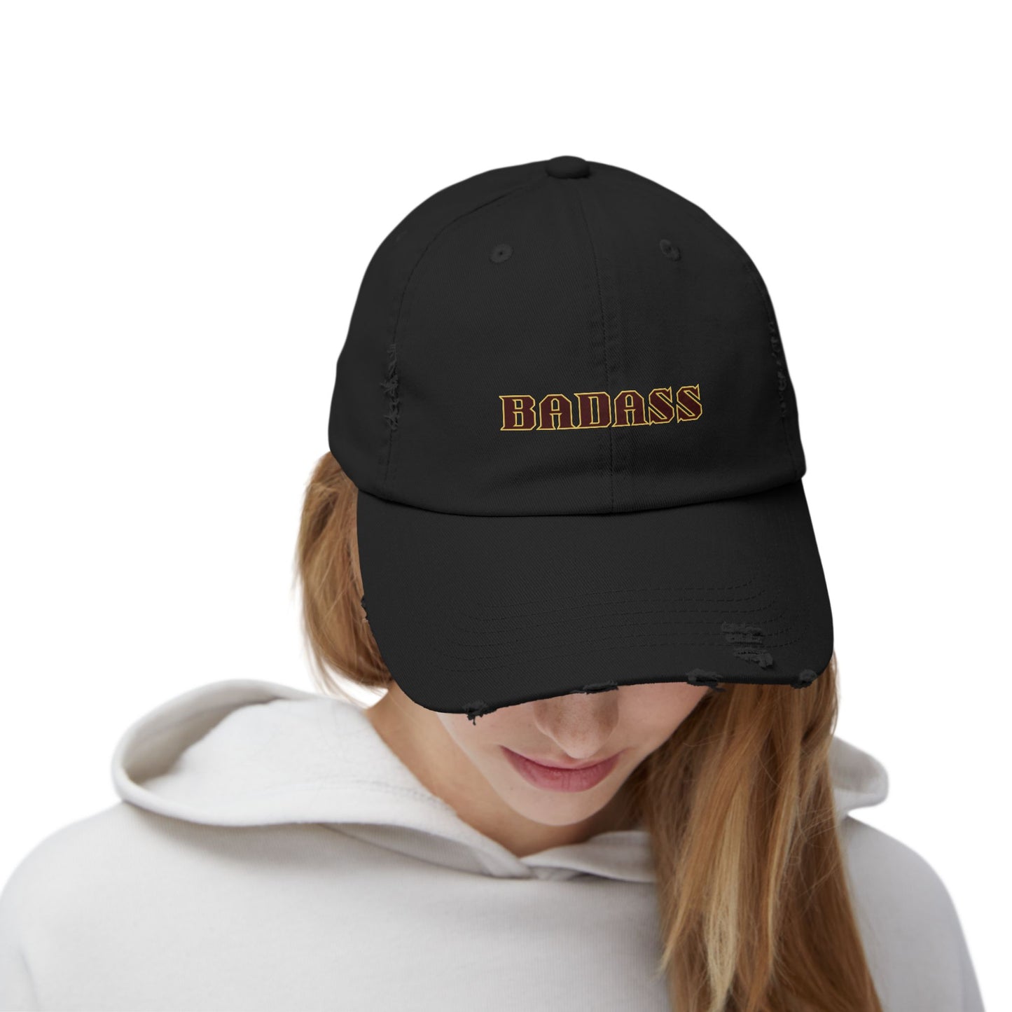 Badass Distressed Cap