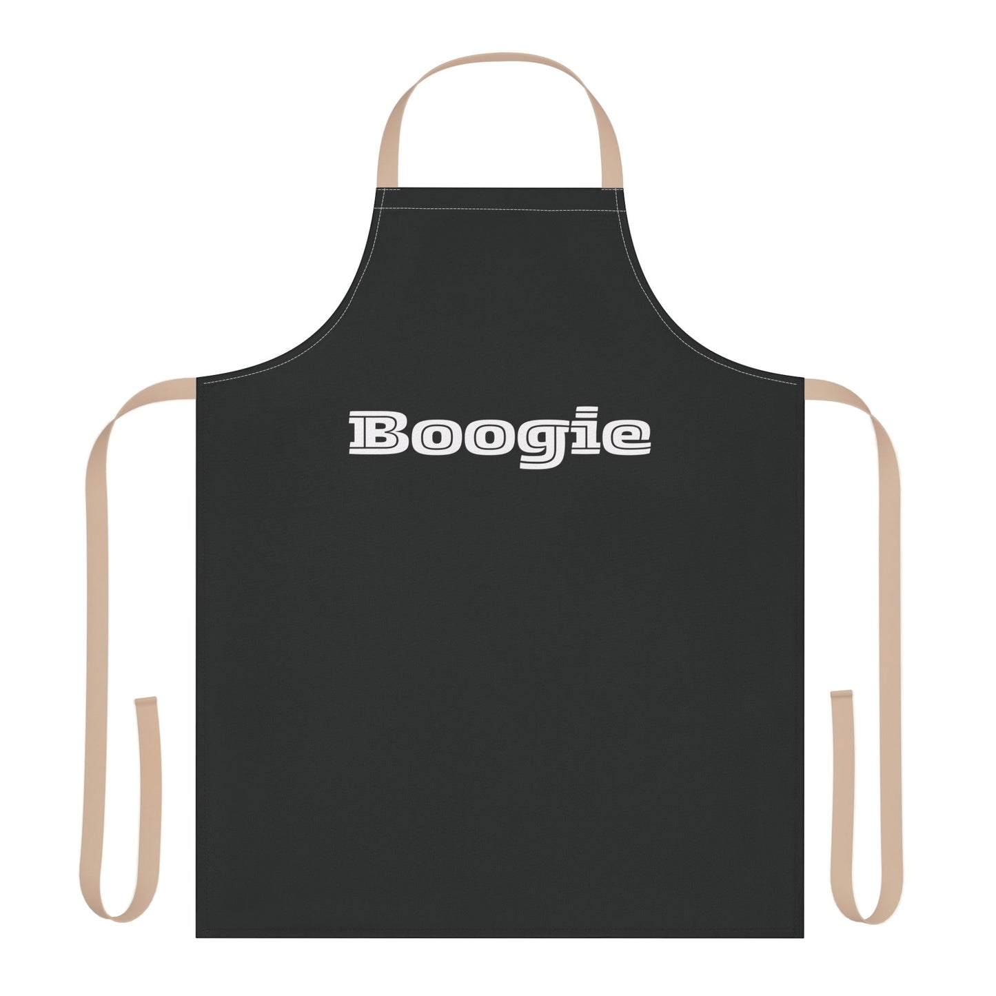 Boogie Black Unisex Chefs Apron