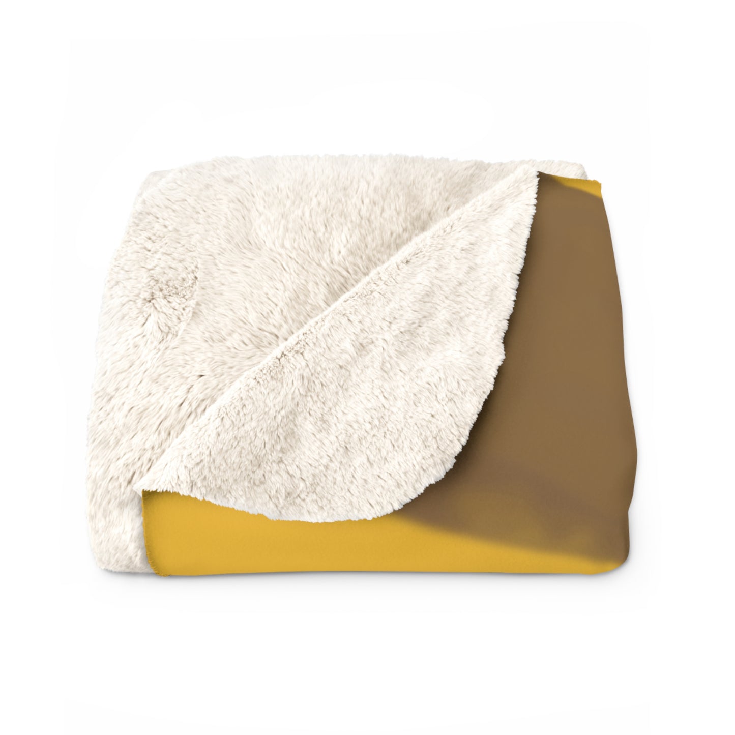 Rabbit Moon Yellow Sherpa Fleece Blanket, Bunny, Sleep, Calm, Home Decor, Warm, Soft, Cozy, Gender Neutral, Gift, Throw, 50x60 60x80