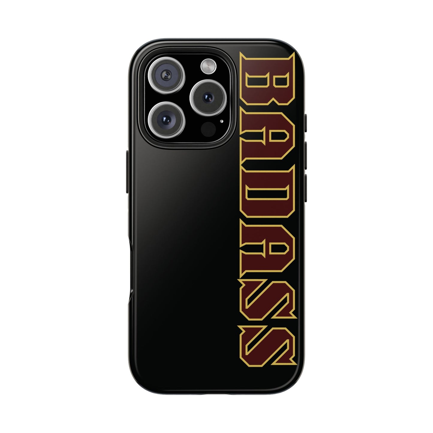 Badass Tough Phone Cases, iPhone & Samsung cases, wireless charging, empowered, strong, snarky, funny, gifts for women, gifts for men