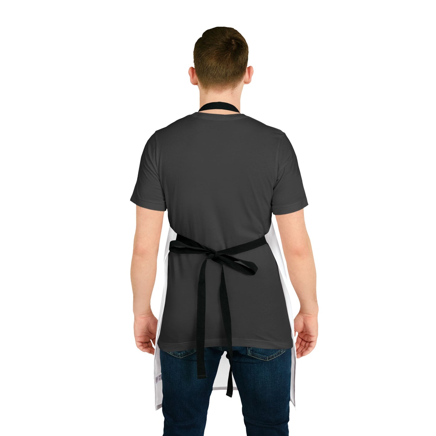 Boogie White Unisex Chefs Apron