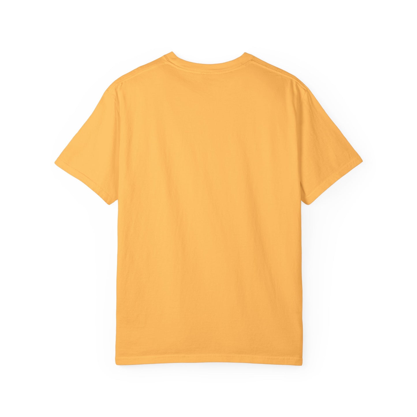 Rainbow Hearts Unisex Garment-Dyed T-shirt, love, Pride, gender neutral, casual, men, women, relaxed, soft, preshrunk cotton, Valentines Day