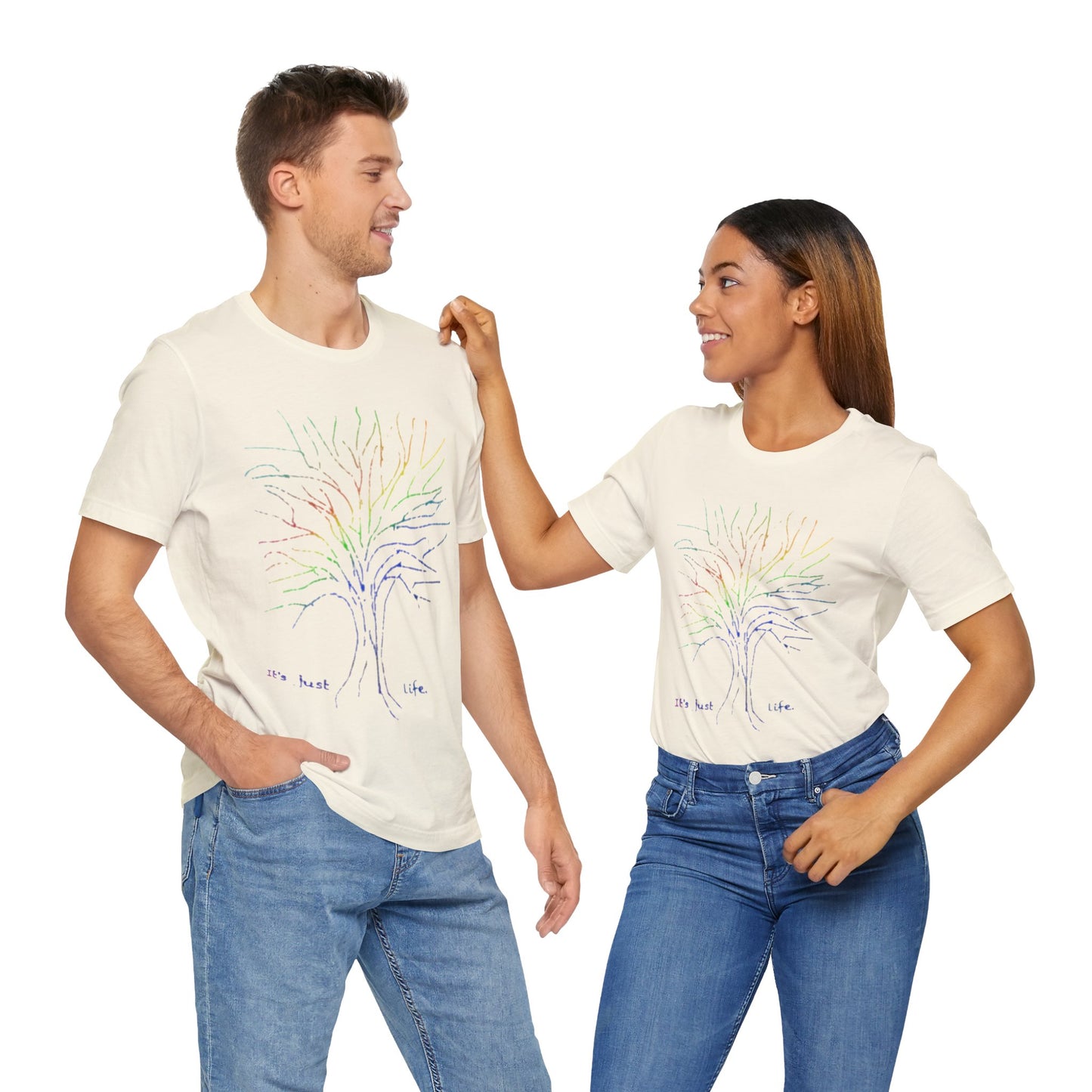 Rainbow Tree Unisex Tee