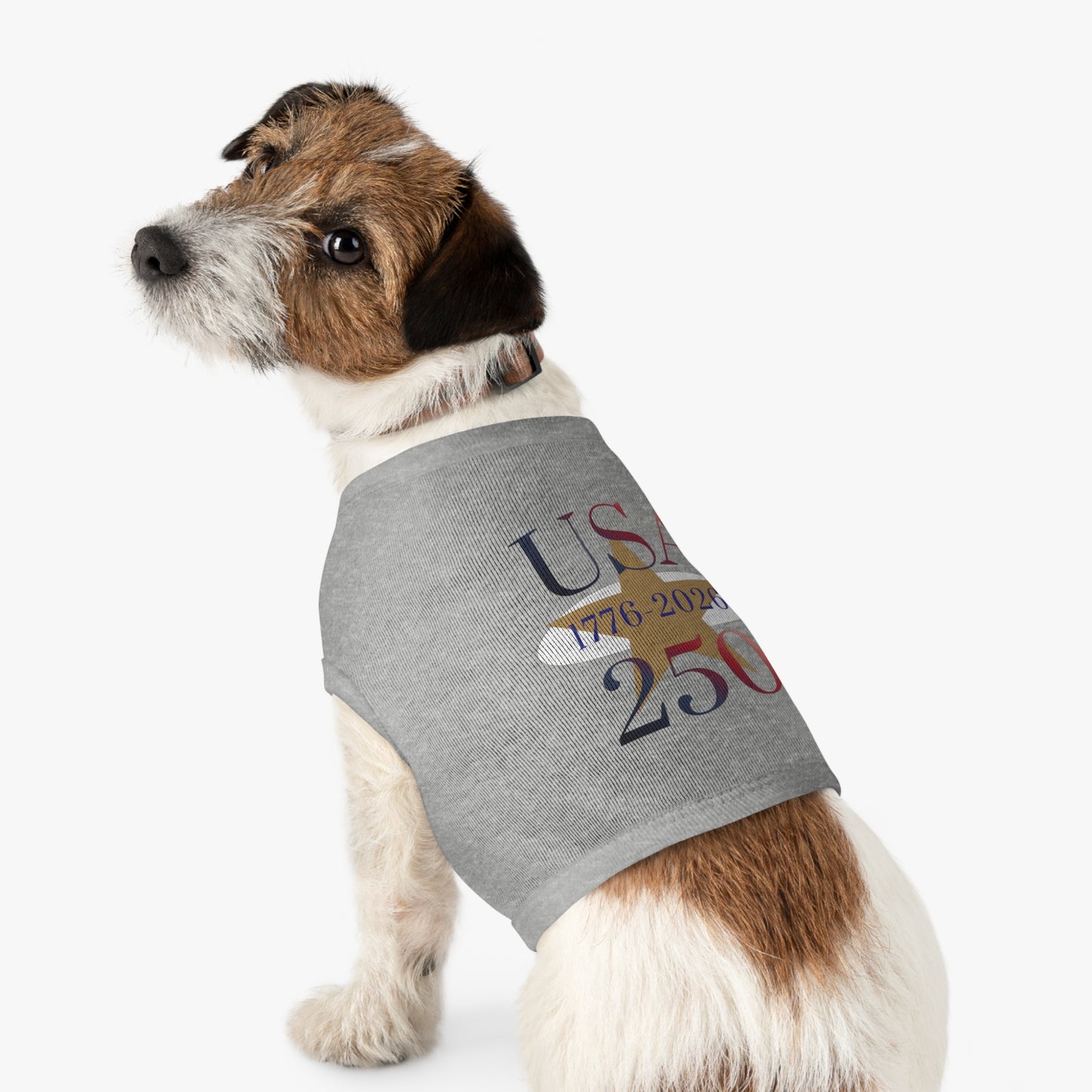 USA 250 Pet Tank Top — Patriotic Fourth of July Shirt