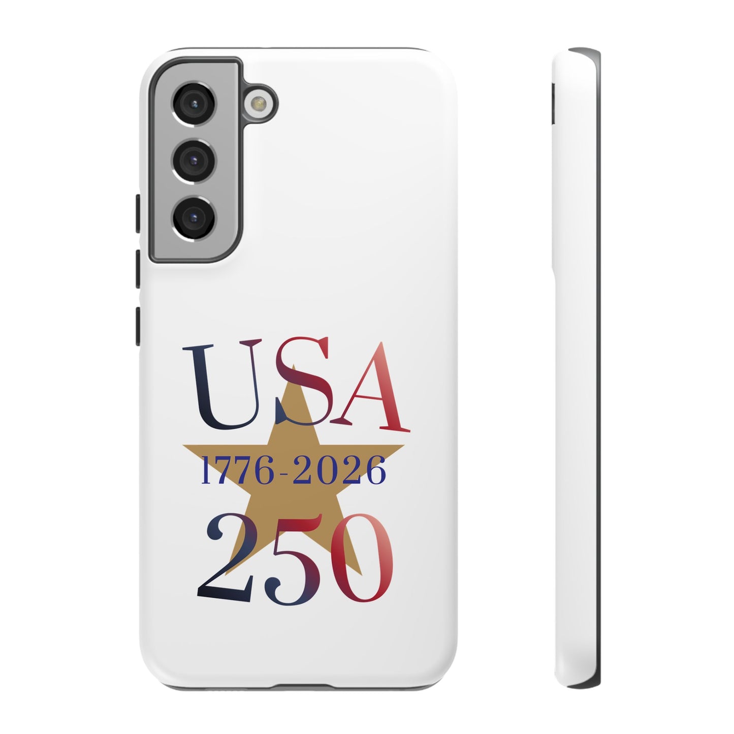 USA 250 Phone Case — 1776–2026 Bicentennial Celebration Protective Case