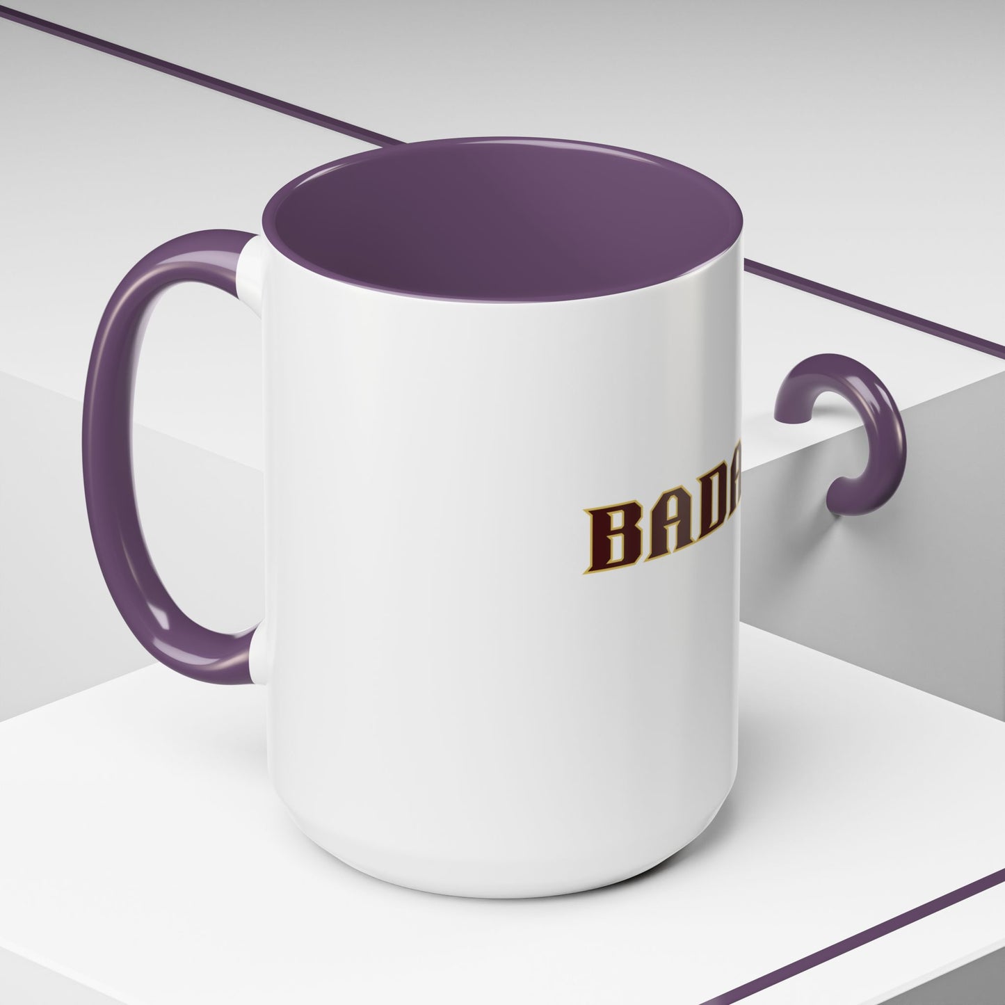 Badass Coffee Mug, Strong Empowered Bold Confident Gifts For Friends Mom Sister Dad Ceramic BPA-Free Gift