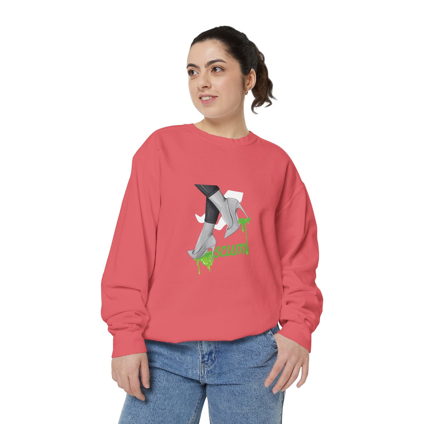 High Heels Dripping Scum Unisex Sweatshirt