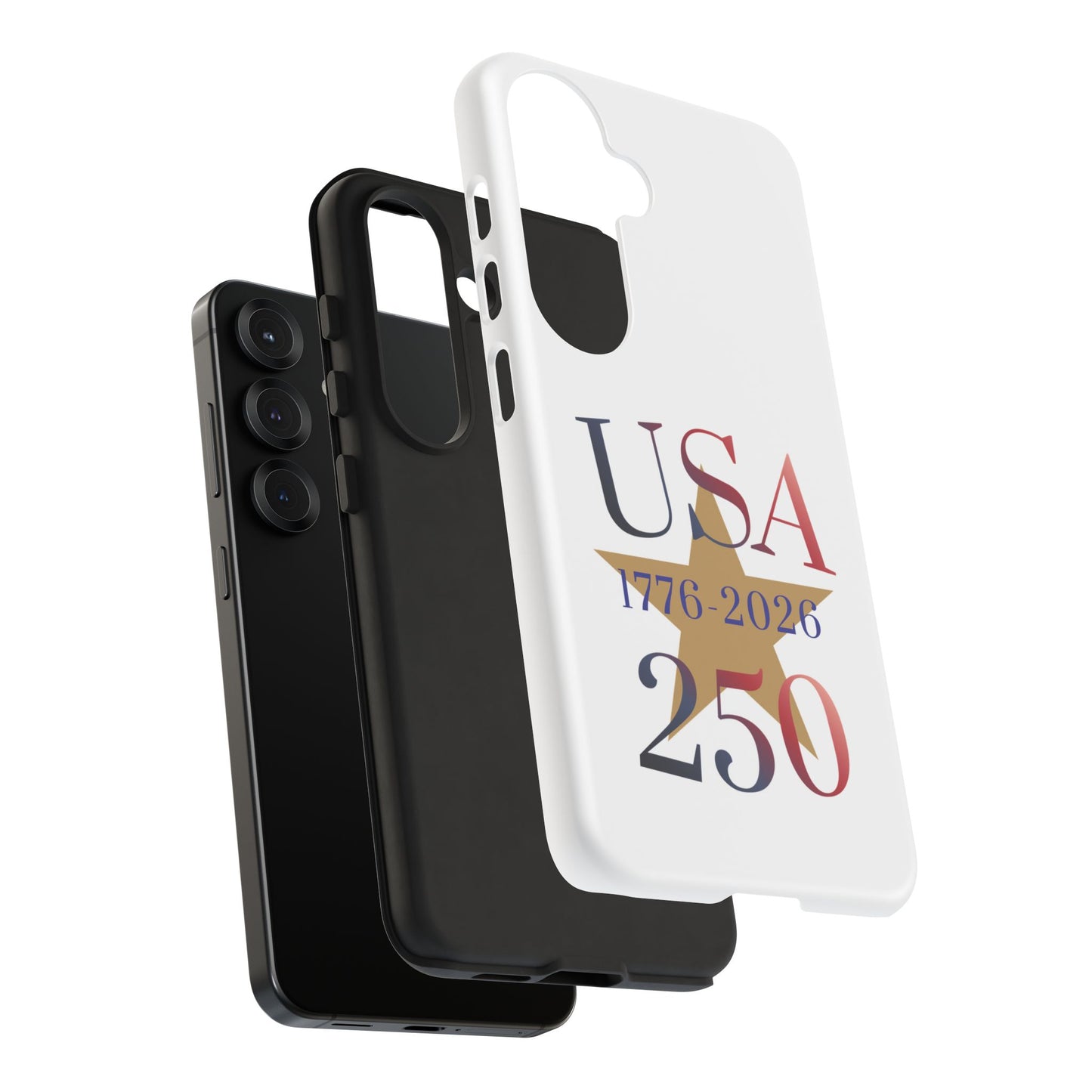 USA 250 Phone Case — 1776–2026 Bicentennial Celebration Protective Case