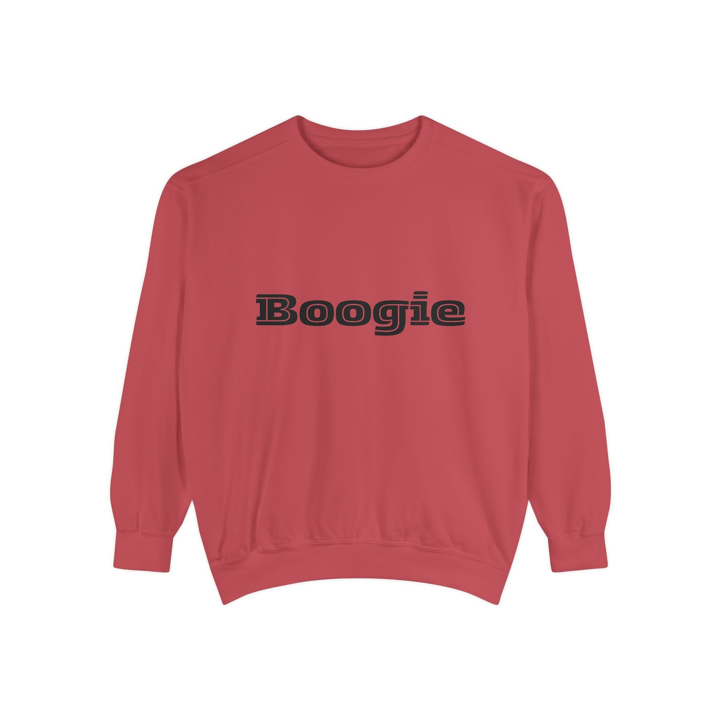 Boogie Sweatshirt - Dance Birthday Christmas Gift - Unisex Garment-Dyed