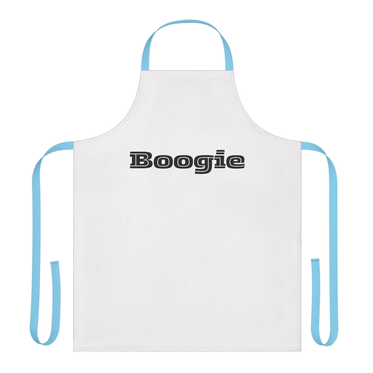 Boogie White Unisex Chefs Apron