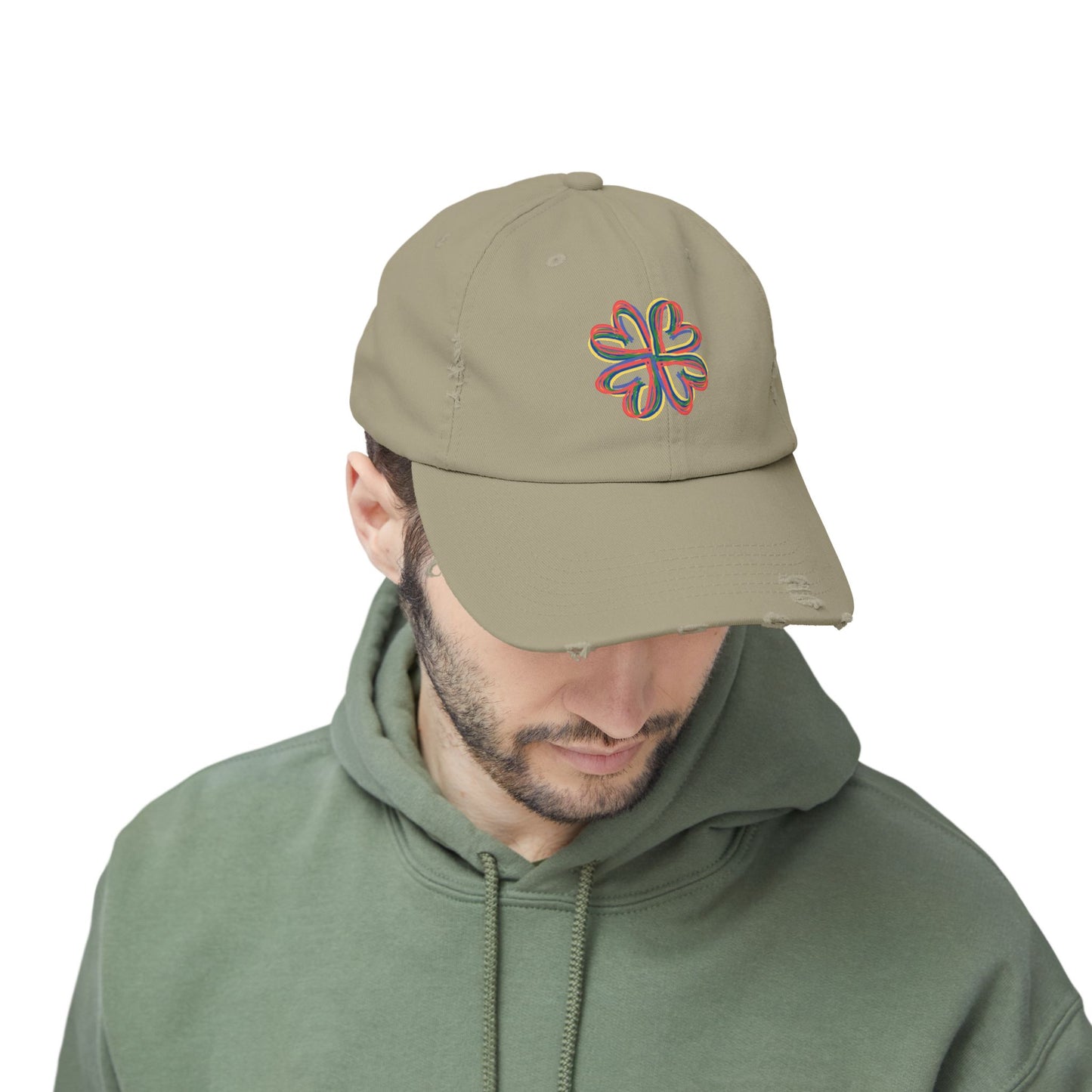 Floral Design Cap