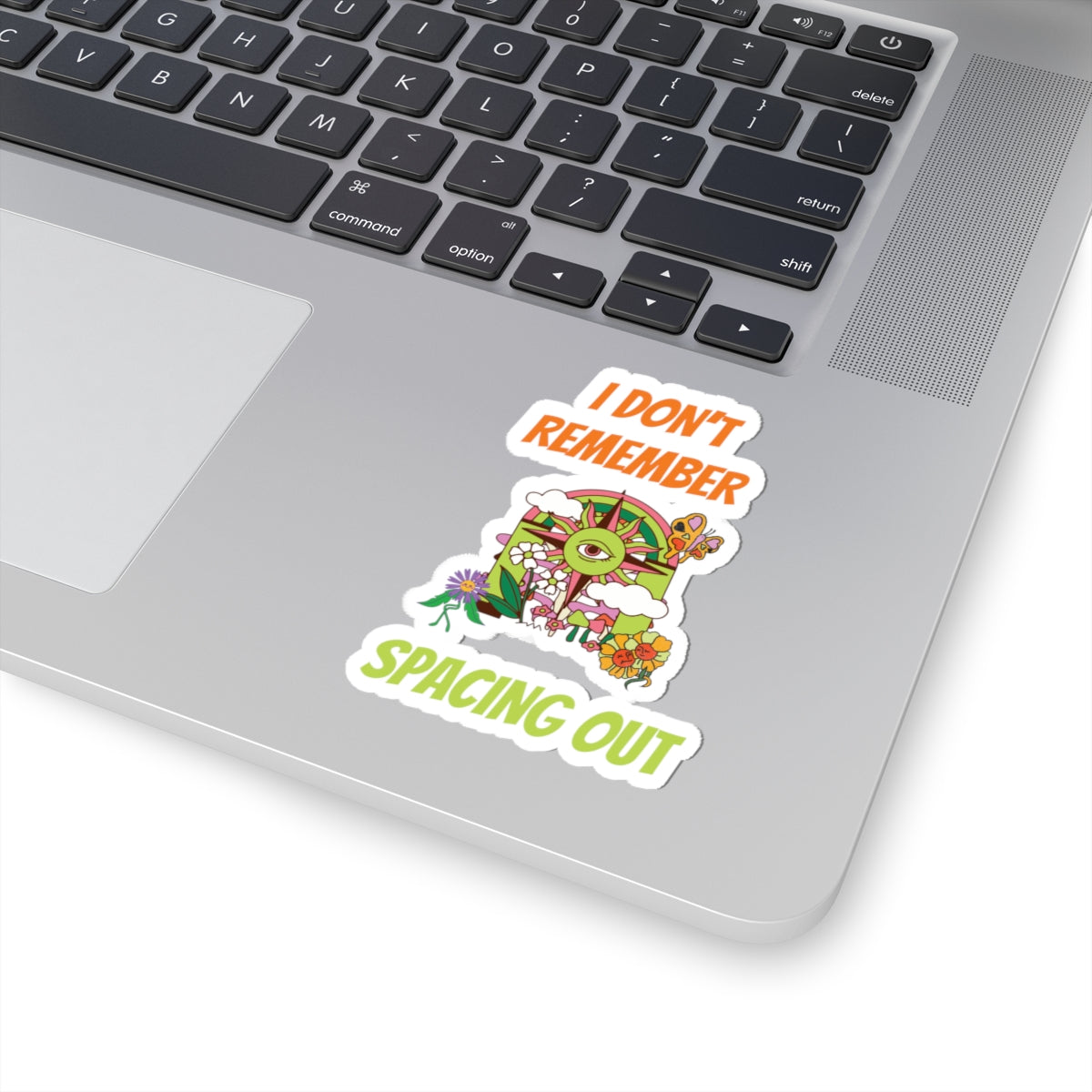 I Dont Remember Spacing Out Kiss Cut Stickers, funny, personality, lifestyle, gender neutral, gift, birthday, decorate, transparent or white