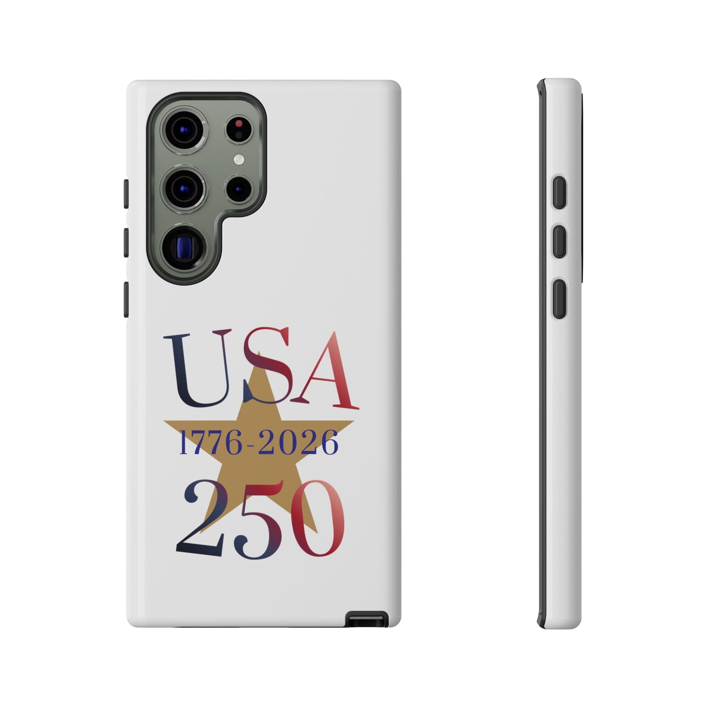 USA 250 Phone Case — 1776–2026 Bicentennial Celebration Protective Case