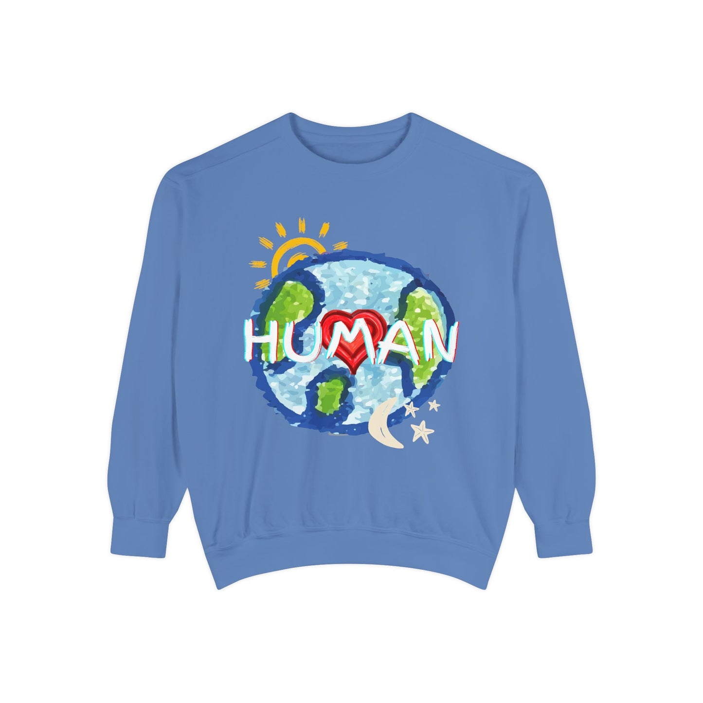 Human World Graphic Unisex Sweatshirt