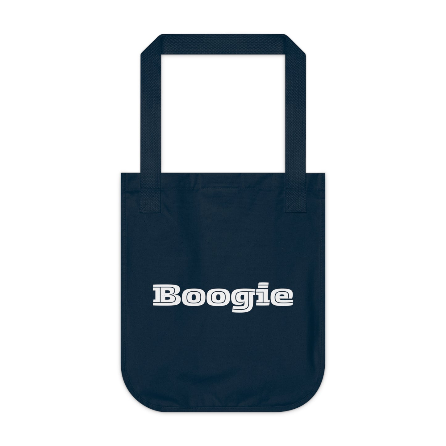 Boogie Organic Canvas Tote Bag, Gender Neutral, Women, Men, Teens, Kids, Friends, Gift, Groceries, Shopping, Books, Eco, Birthday, Christmas
