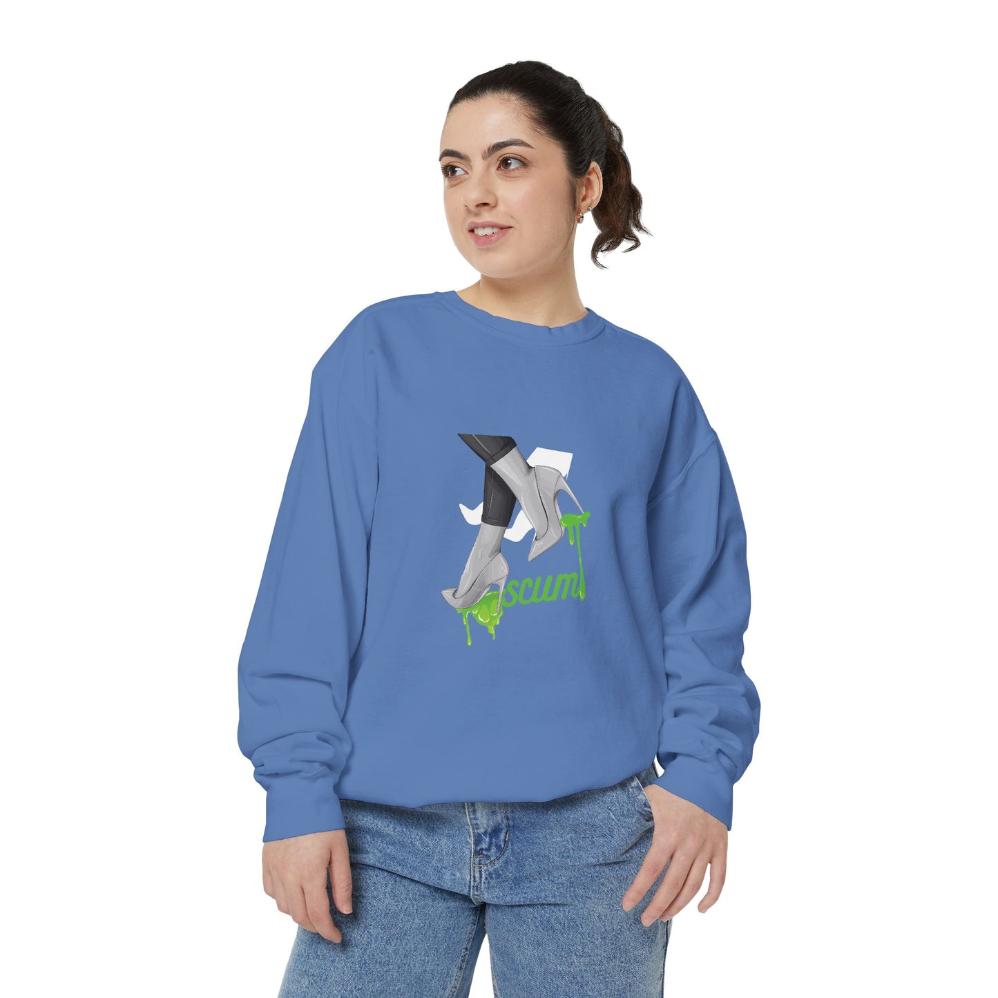 High Heels Dripping Scum Unisex Sweatshirt
