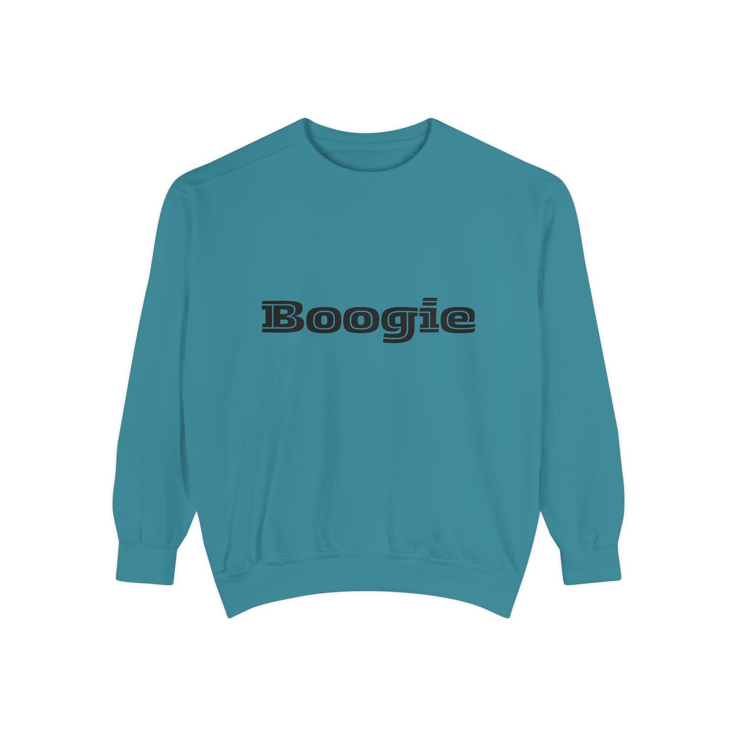 Boogie Sweatshirt - Dance Birthday Christmas Gift - Unisex Garment-Dyed