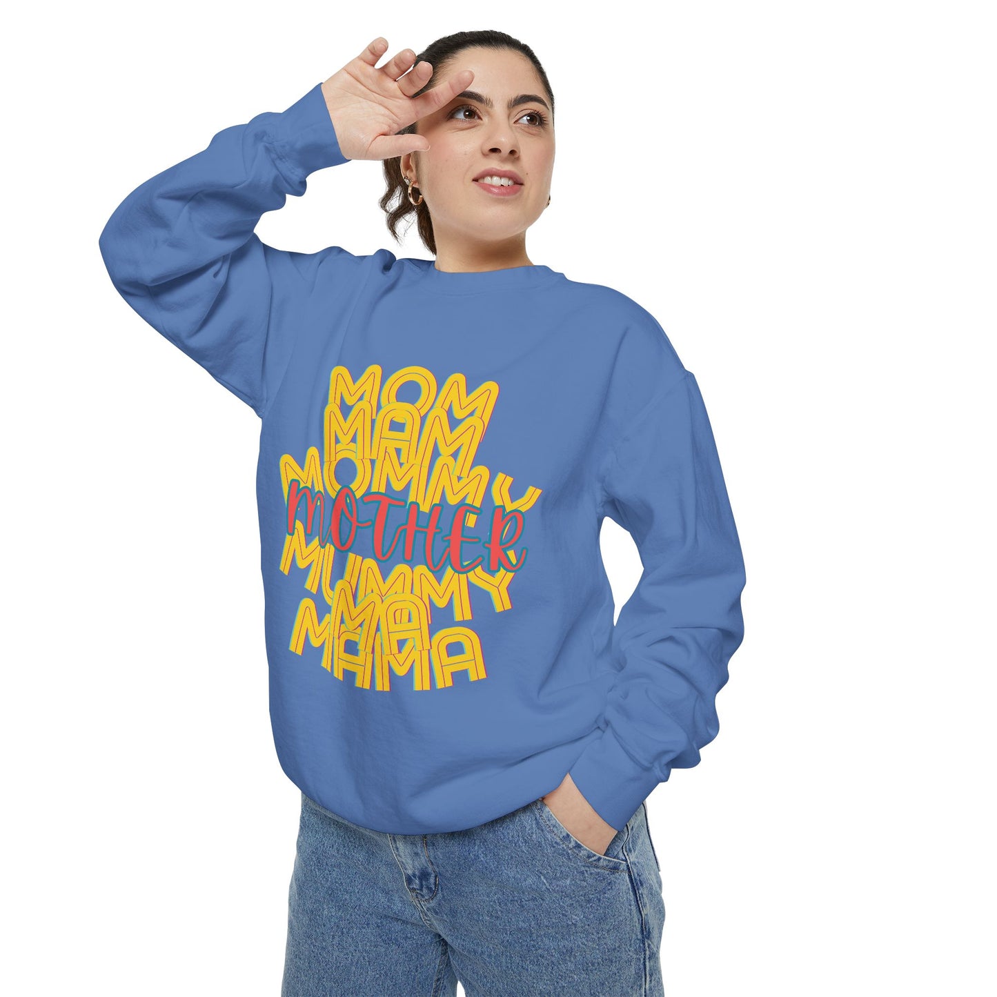 Mother Unisex Sweatshirt - Love Mommy Ma Mam Mama Mummy - Mothers Day Gifts