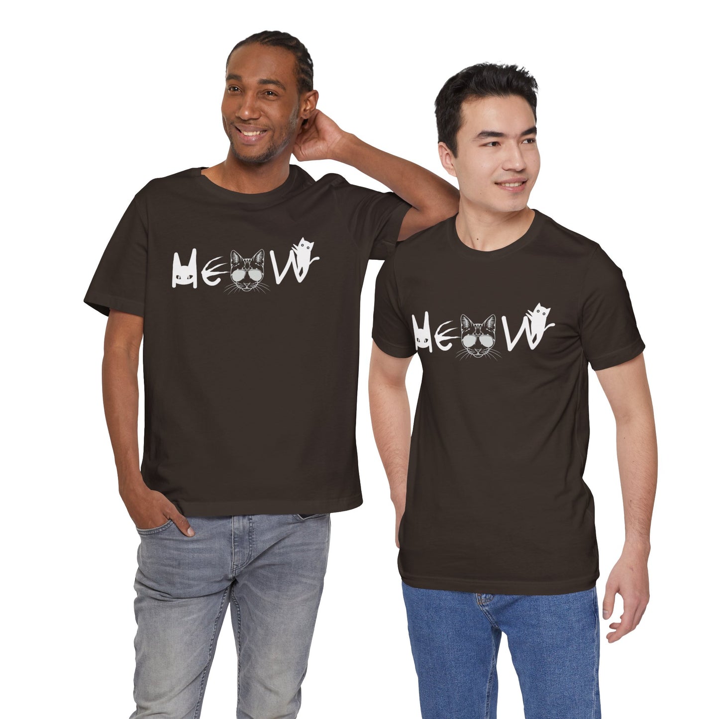 Meow Unisex Tee - Cats, Sassy, Fun Shirt for Halloween or Election Gift