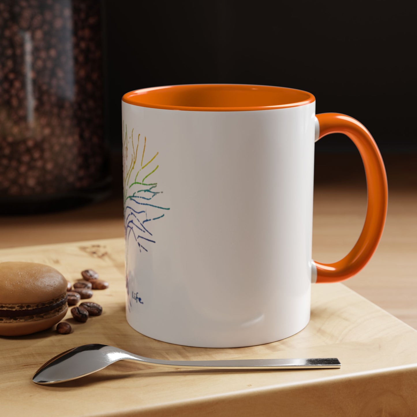 Rainbow Tree Coffee Mug, It’s Just Life