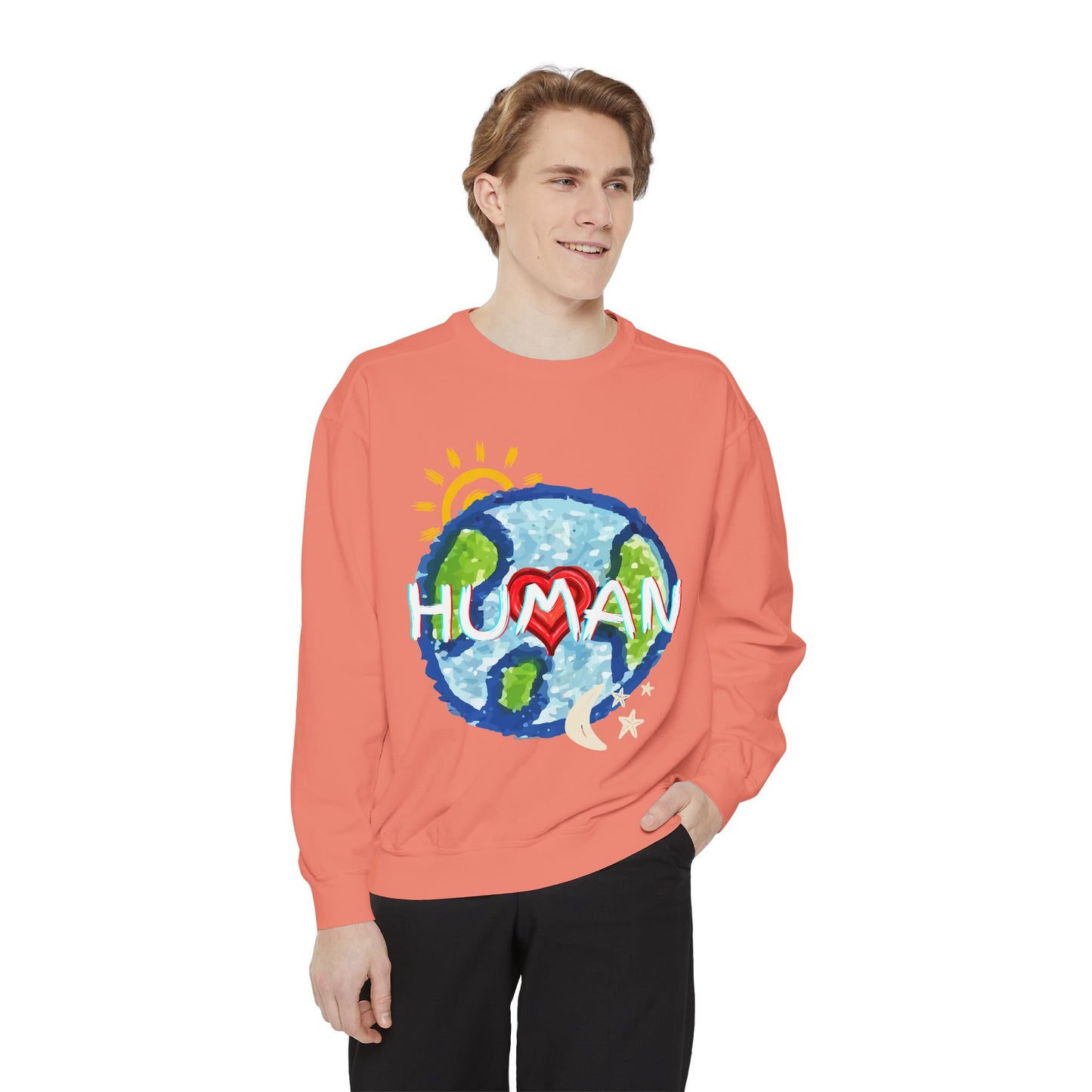 Human World Graphic Unisex Sweatshirt