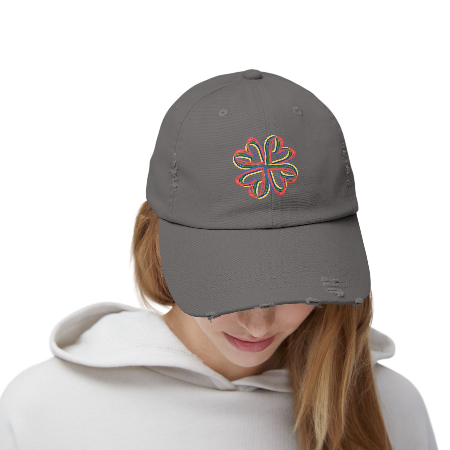 Floral Design Cap