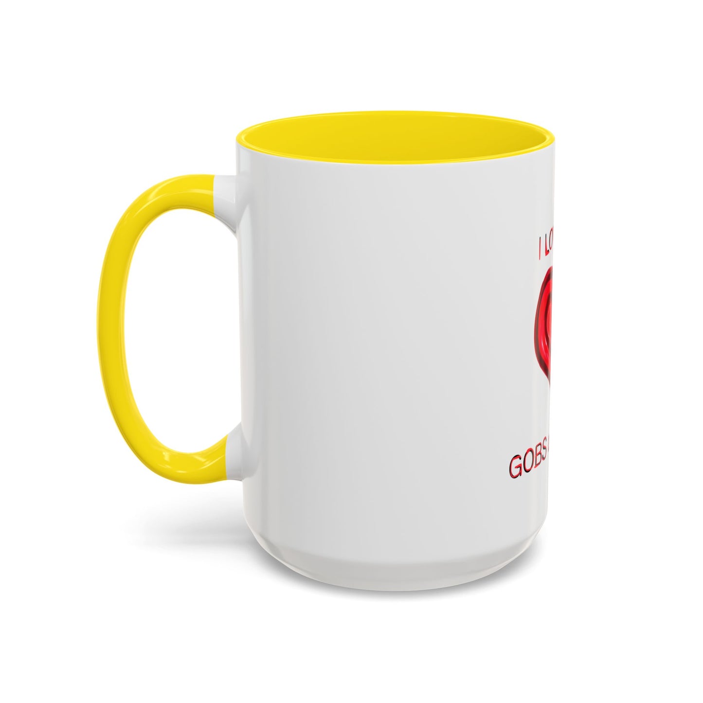 Coffee Mug - Heart I Love You Gobs and Gobs - Romantic Valentine's Day Tea Cup - Family Love