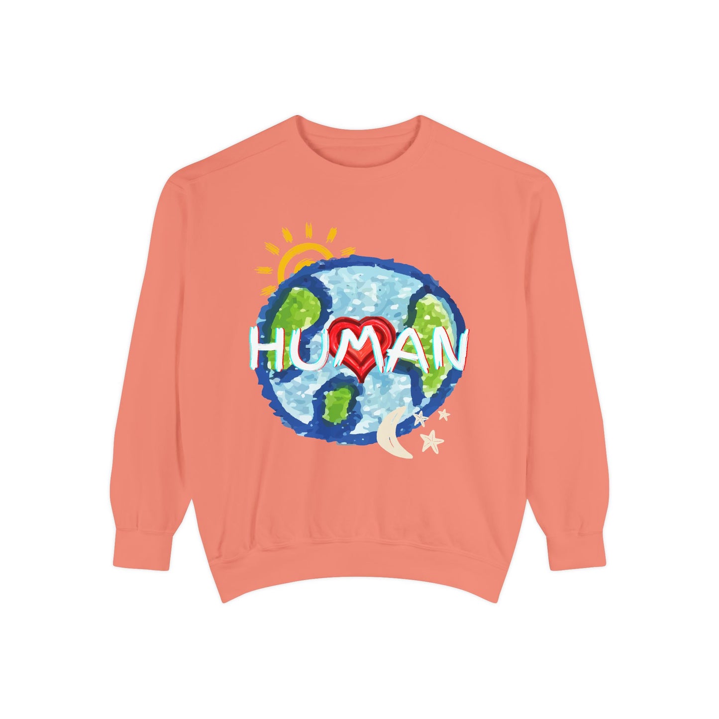 Human World Graphic Unisex Sweatshirt