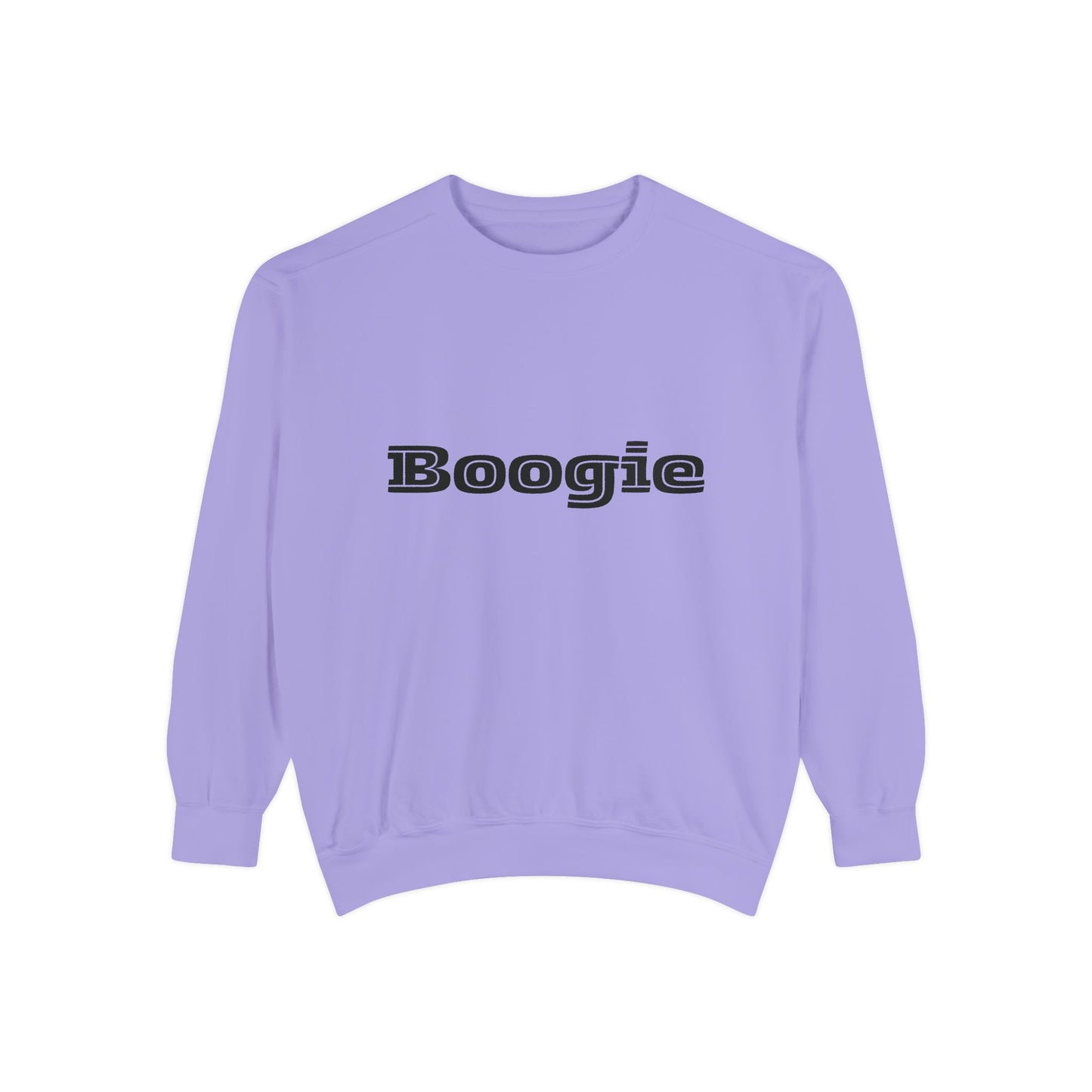 Boogie Sweatshirt - Dance Birthday Christmas Gift - Unisex Garment-Dyed