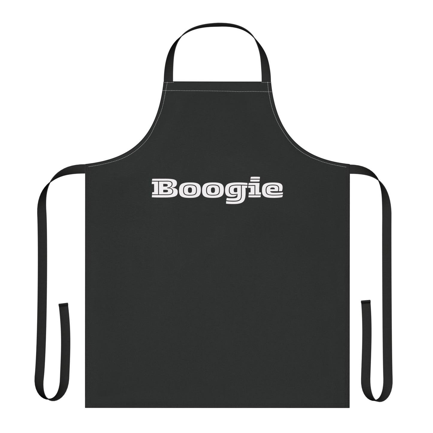 Boogie Black Unisex Chefs Apron